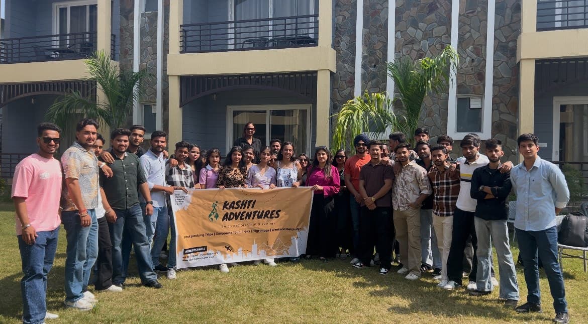 Kashti group at the Sitabani buffer zone, Corbett National Park