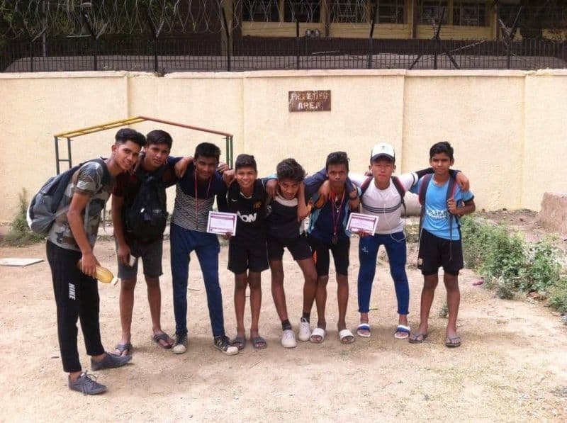 Kashti team members at a community service initiative